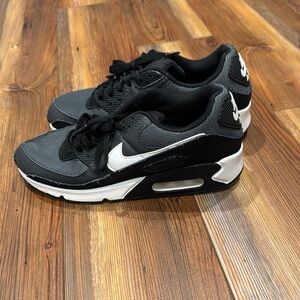 Nike Black and Gray Air Max Sneakers